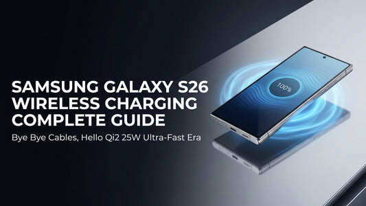 Samsung Galaxy S26 Wireless Charging Complete Guide: Bye Bye Cables, Hello Qi2 25W Ultra-Fast Era