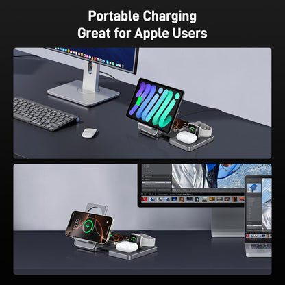 Elecdov CE41A 4 In 1 Magnetic Charging Portable ChargingGreat for Apple Users