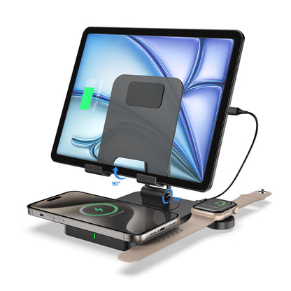Elecdov CE07 3 In 1 Charging Multi-functional Integrated Magnetic Charging Station