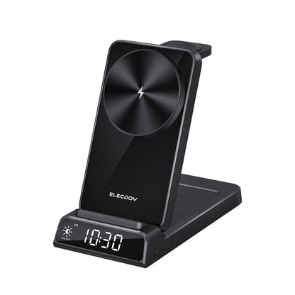 Elecdov CE19S 3-in-1 Wireless Charger – Black