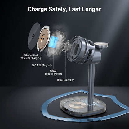 Elecdov W98S 3 In 1 Magnetic Charging Charge Safely, Last Longer