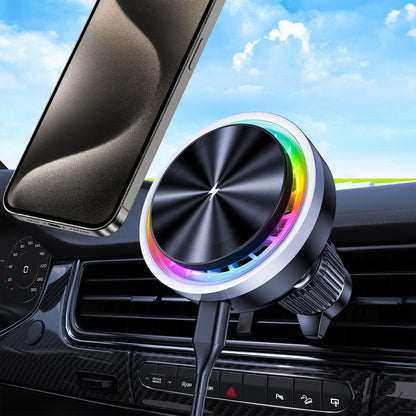 Elecdov CE05 Magnetic wireless car charger Multi-functional Integrated Magnetic Charging Station