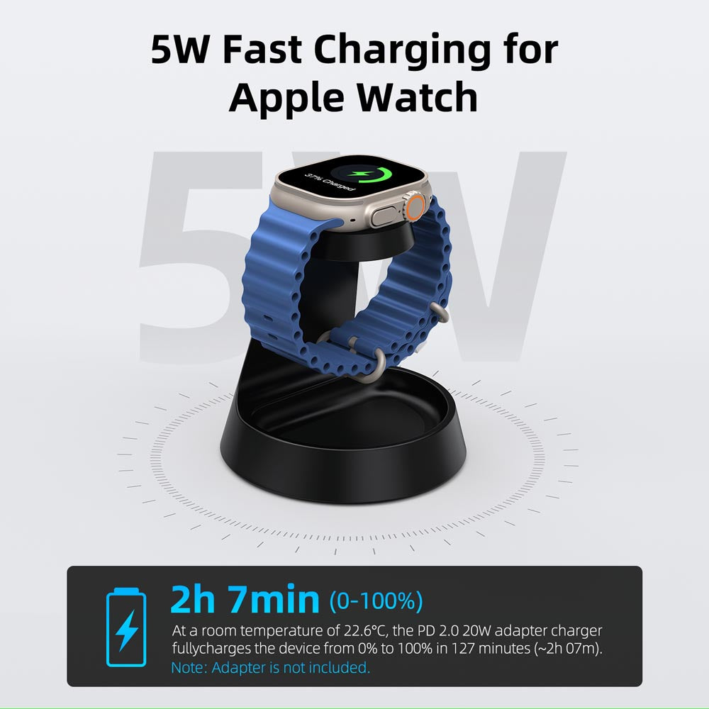 Elecdov WCO1A 3 In 1 Magnetic Charging for Apple Watch