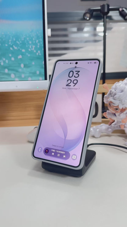 Elecdov CE22 25W 무선 충전기 iPhone 18 Pro Max Ultra Duo, iPhone & Samsung Galaxy Ultra, 플러그 포함